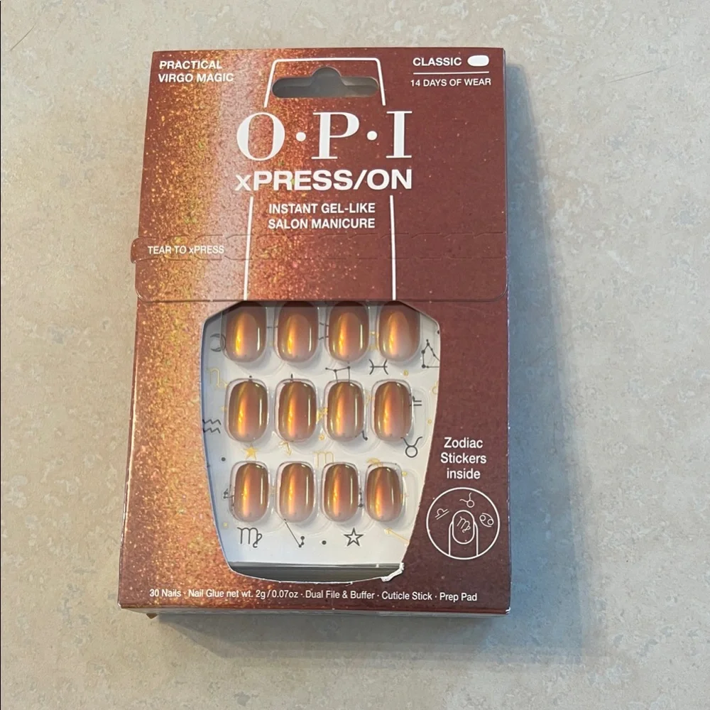 OPI XPress/On Gel-Like Manicure - Vibrant Orange - Picture 7 of 10